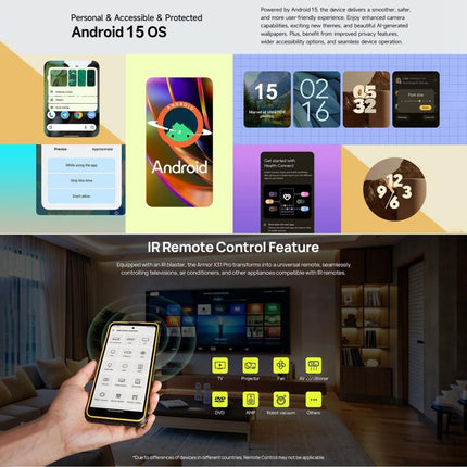 Ulefone Armor X31 Pro 5G, 8GB+256GB, Night Vision, IP68/IP69K Rugged Phone, 6.56 inch Android 14 MediaTek Dimensity 6300 Octa Core, Network: 5G, NFC, OTG, Armor X31 Pro