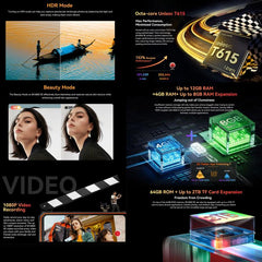 Blackview BV4800 SE Rugged Phone, 4GB+64GB, 6.56 inch Android 15 UMS9320E T615 Octa Core, Network: 4G, OTG, NFC