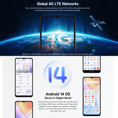 Ulefone Note 20 Pro, 4GB+256GB, Face ID & Side Fingerprint, 6000mAh, 6.75 inch Android 14 Unisoc T606 Octa Core, Network: 4G, Dual SIM, OTG