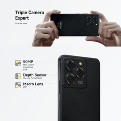 Ulefone Note 20 Pro, 4GB+256GB, Face ID & Side Fingerprint, 6000mAh, 6.75 inch Android 14 Unisoc T606 Octa Core, Network: 4G, Dual SIM, OTG