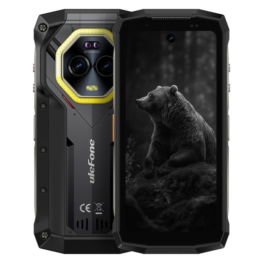 Ulefone Armor Mini 20, Night Vision, 8GB+256GB, IP68/IP69K Rugged Phone, 4.7 inch Android 14 MediaTek Dimensity 6300 Octa Core, Network: 4G, NFC, OTG, Armor Mini 20