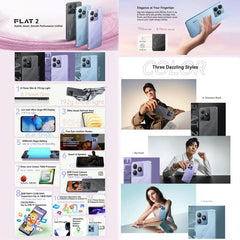 Blackview Oscal FLAT 2, 4GB+128GB, 6.6 inch Android 14 Unisoc T606 Octa Core, Network: 4G