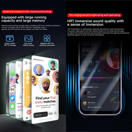 SOYES XS19 Pro, 4GB+64GB, 3.8 inch Android 12.0 MTK6762 Quad Core, Network: 4G, Dual SIM, GPS, OTG, Support Google Play Store, 4GB+64GB