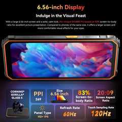 Blackview BV4800 Pro, 4GB+128GB, IP68/IP69K/MIL-STD-810H, 6.56 inch Android 14 Unisoc T606 Octa Core, Network: 4G, OTG