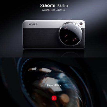 Xiaomi 15 Ultra,16GB+1TB, 3D Ultrasonic Fingerprint, 200MP Camera, 6.73 inch Xiaomi HyperOS 2 Snapdragon 8 Elite Octa Core 3nm, NFC, Network: 5G, 16GB+1TB