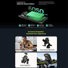 Ulefone Armor X31, 6GB+128GB, Night Vision, IP68/IP69K Rugged Phone, 6.56 inch Android 14 MediaTek Helio G91 Octa Core, Network: 4G, NFC, OTG