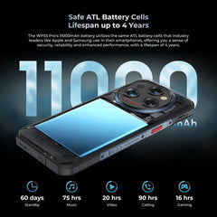 Oukitel WP35 Pro 5G Rugged Phone, 12GB+512GB, 6.6 inch MediaTek Dimensity 6300 Octa Core, NFC, OTG, Network: 5G