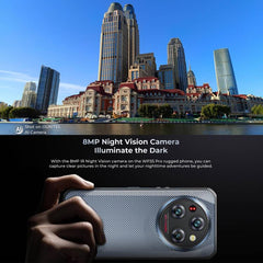 Oukitel WP35 Pro 5G Rugged Phone, 12GB+512GB, 6.6 inch MediaTek Dimensity 6300 Octa Core, NFC, OTG, Network: 5G