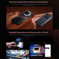 Oukitel WP55 5G Rugged Phone, 12GB+256GB, 108MP Camera, Fingerprint Identification, 6.6 inch MediaTek Dimensity 7025 Octa Core, NFC, OTG, Network: 5G