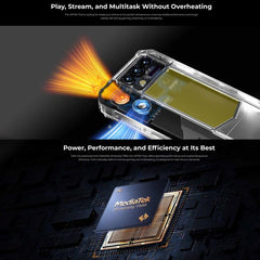 Oukitel WP100 TITAN 5G Projector Rugged Phone, 16GB+512GB, 200MP Camera, Fingerprint Identification, 6.8 inch Android 14 MediaTek Dimensity 7300 Octa Core, NFC, OTG, Network: 5G