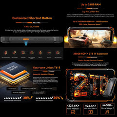 Blackview Oscal Marine 2, 8GB+256GB, 6.56 inch Android 15 Unisoc UMS9230E T615 Octa Core, Network: 4G, OTG, NFC