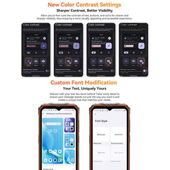 Blackview Oscal Marine 2, 8GB+256GB, 6.56 inch Android 15 Unisoc UMS9230E T615 Octa Core, Network: 4G, OTG, NFC
