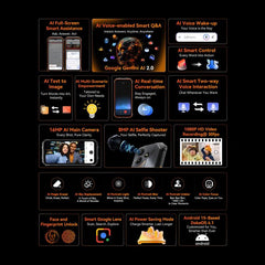 Blackview Oscal Marine 2, 8GB+256GB, 6.56 inch Android 15 Unisoc UMS9230E T615 Octa Core, Network: 4G, OTG, NFC