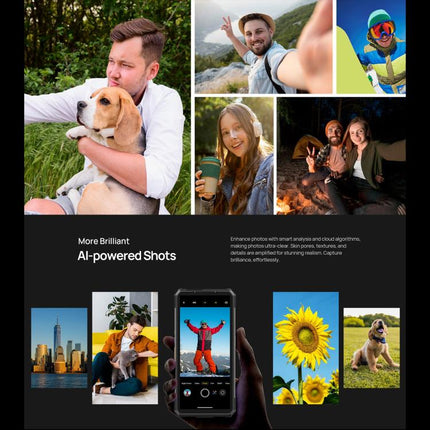 Ulefone Armor 34 Pro, 16GB+512GB, Night Vision, IP68/IP69K Rugged Phone, 6.95 inch Android 15 MediaTek Dimensity 7300 Octa Core, Network: 5G, NFC, OTG, Armor 34 Pro
