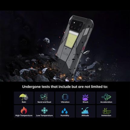 Unihertz Tank 4 Pro Projector Rugged Phone, 16GB+512GB, Night Vision, 6.73 inch Android 13 Dimensity 8300 Octa Core, Network: 5G, NFC