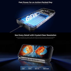 Oukitel WP100 Laser Rangefinder Rugged Phone, 12GB+512GB, 200MP Camera, Fingerprint Identification, 6.8 inch Android 14 MediaTek Dimensity 7300 Octa Core, NFC, OTG, Network: 5G