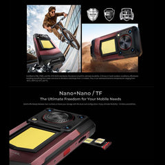 Oukitel WP56 Rugged Phone, 12GB+512GB, 108MP Camera, Fingerprint Identification, 6.8 inch Android 15 MTK Dimensity 7050 Octa Core, NFC, OTG, Network: 5G