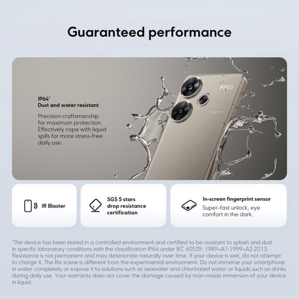 Xiaomi POCO F6 Global, 8GB+256GB, In-screen Fingerprint, 6.67 inch Xiaomi HyperOS Snapdragon 8s Gen 3 Octa Core 3.0GHz, NFC, Network: 5G, 8GB+256GB