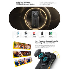 Ulefone RugKing, 8GB+256GB, IP68/IP69K Rugged Phone, 5.99 inch Android 15 Unisoc T7255 Octa Core, Network: 4G, NFC, OTG