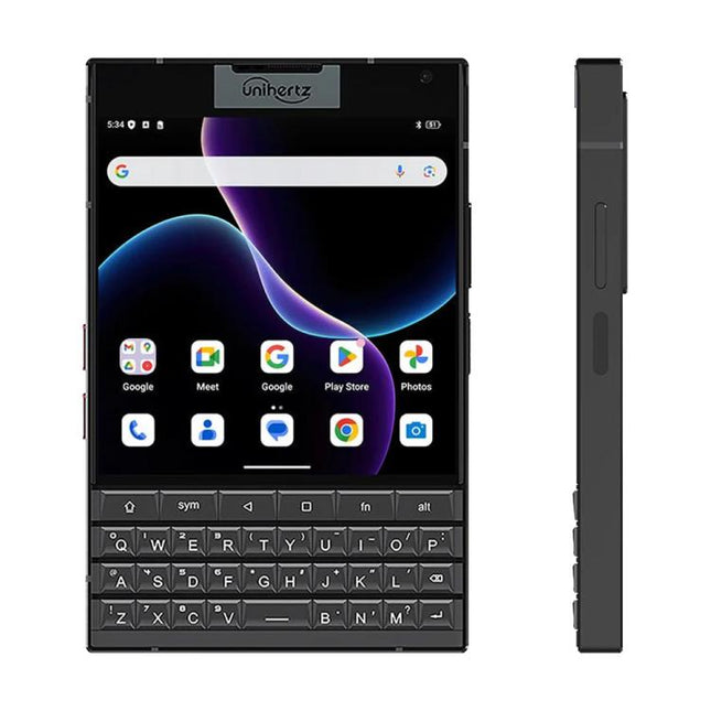 Unihertz Titan 2 QWERTY Physical Keyboard Phone, 12GB+512GB, Fingerprint, 4.5 inch + 2 inch Android 15 Dimensity 7300 5G Octa-Core, Network: 5G, NFC, OTG