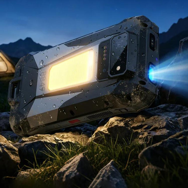 Unihertz 8849Tank X Projector Rugged Phone, 16GB+512GB, Side Fingerprint, Night Vision, 6.78 inch Android 15 MediaTek Dimensity 8200 Octa Core, Network: 5G, NFC, Tank X 16GB+512GB