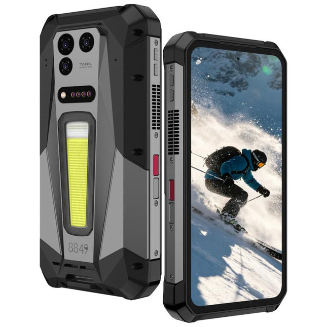 Unihertz 8849 Tank 5 Projector Rugged Phone, 18GB+512GB, Side Fingerprint, Night Vision, 6.73 inch Android 16 MediaTek MT6989 Dimensity 9400e Octa Core, Network: 5G, NFC, Tank 5 18GB+512GB