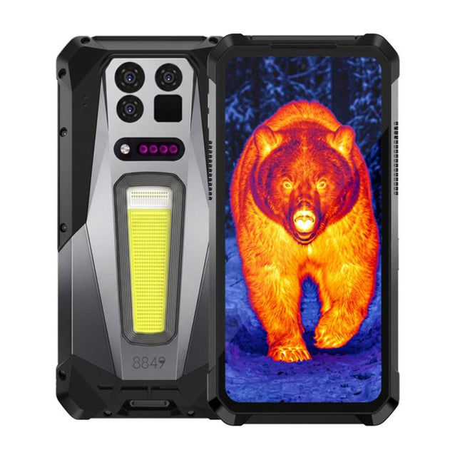 Unihertz 8849 Tank 5 Pro Thermal Imaging Projector Rugged Phone, 18GB+512GB, Side Fingerprint, Night Vision, 6.73 inch Android 16 MediaTek MT6989 Dimensity 9400e Octa Core, Network: 5G, NFC, Tank 5 Pro 18GB+512GB