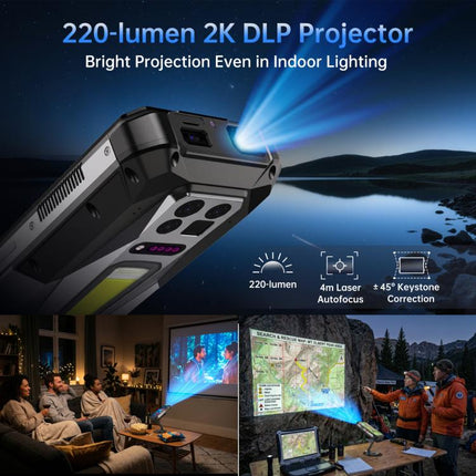 Unihertz 8849 Tank 5 Pro Thermal Imaging Projector Rugged Phone, 18GB+512GB, Side Fingerprint, Night Vision, 6.73 inch Android 16 MediaTek MT6989 Dimensity 9400e Octa Core, Network: 5G, NFC, Tank 5 Pro 18GB+512GB
