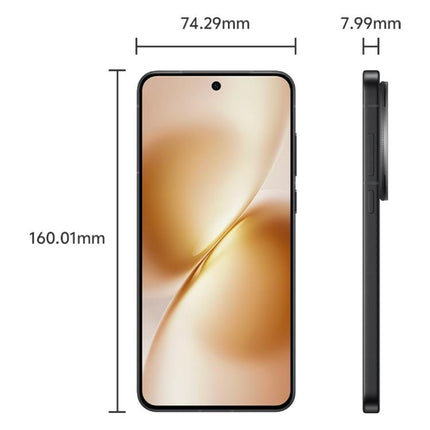 vivo X200s, 12GB+512GB, Face ID / 3D Ultrasonic Fingerprint, 6.67 inch OriginOS 5 / Android 15 Dimensity 9400+ Octa Core, OTG, NFC, Network: 5G, Support Google Play