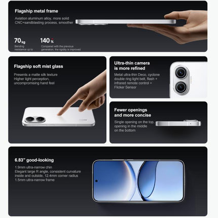 Xiaomi REDMI Turbo 4 Pro, 12GB+256GB, 6.83 inch Xiaomi HyperOS 2 Snapdragon 8s Gen 4 Octa Core, NFC, Network: 5G, 12GB+256GB