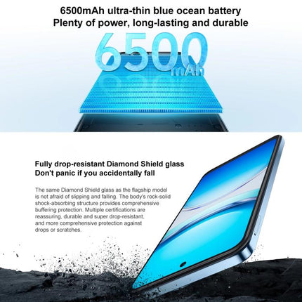 vivo Y300i, 8GB+128GB, Face ID / Side Fingerprint, 6.68 inch Android 15 OriginOS 5 Snapdragon 4 Gen 2 Octa Core, OTG, NFC, Network: 5G