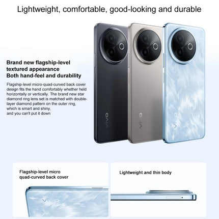 vivo Y300i, 12GB+512GB, Face ID / Side Fingerprint, 6.68 inch Android 15 OriginOS 5 Snapdragon 4 Gen 2 Octa Core, OTG, NFC, Network: 5G