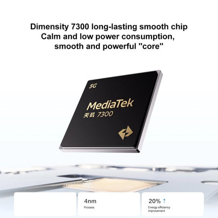 vivo Y300t, 8GB+256GB, Face ID / Side Fingerprint,  6.72 inch Android 15 OriginOS 5 Dimensity 7300 Octa Core, OTG, NFC, Network: 5G