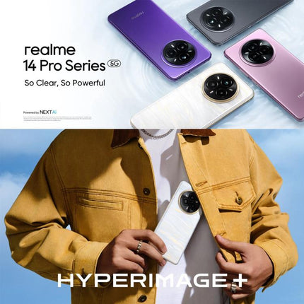 Realme 14 Pro, 16GB+512GB, Screen Fingerprint Identification, 6.77 inch Realme UI 6.0 Dimensity 7300 Octa Core, NFC, Network: 5G