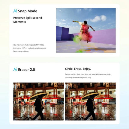 Realme 14 Pro+, 12GB+256GB, Screen Fingerprint Identification, 6.83 inch Realme UI 6.0 Snapdragon 7s Gen 3 Octa Core, NFC, Network: 5G