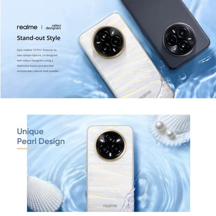 Realme 14 Pro+, 12GB+256GB, Screen Fingerprint Identification, 6.83 inch Realme UI 6.0 Snapdragon 7s Gen 3 Octa Core, NFC, Network: 5G