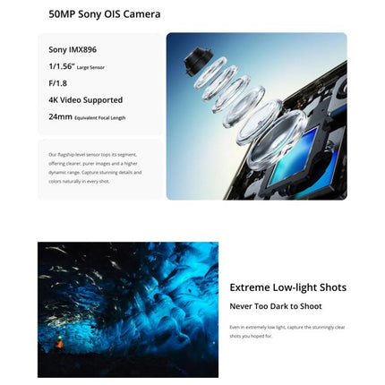 Realme 14 Pro+, 12GB+256GB, Screen Fingerprint Identification, 6.83 inch Realme UI 6.0 Snapdragon 7s Gen 3 Octa Core, NFC, Network: 5G