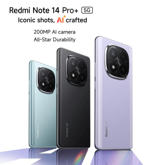 Xiaomi Redmi Note 14 Pro+ 5G Global, 8GB+256GB, In-screen Fingerprint, 6.67 inch Xiaomi HyperOS Snapdragon 7s Gen 3 Octa Core, NFC, Network: 5G