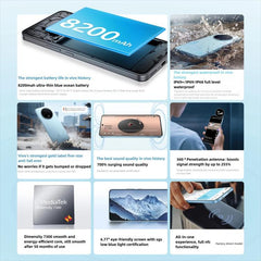 vivo Y500, 12GB+256GB, 6.77 inch Android 15 OriginOS 5 Dimensity 7300 Octa Core, OTG, NFC, Network: 5G