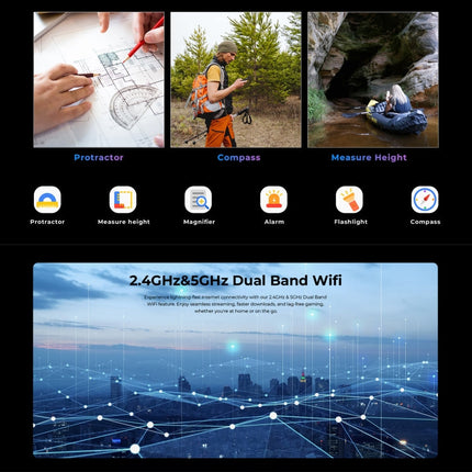 HOTWAV T7 Rugged Phone, 6GB+256GB, 6280mAh, 6.6 inch Android 13 MT8788 Octa Core, Network: 4G, OTG