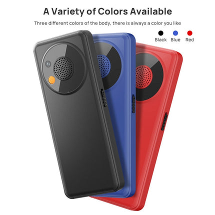 UNIWA V2000 Elder Keypad Phone, 2.4 inch Unisoc T107, 1700mAh Battery, LED Flashlight, SOS, Network: 4G, EU Plug