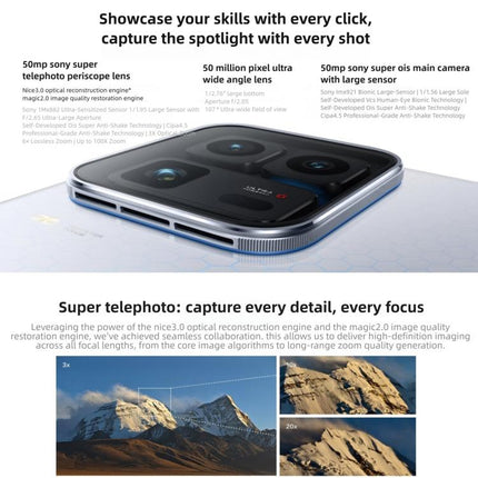 vivo iQOO 15 Ultra, 16GB+256GB, Ultrasonic 3D Fingerprint, 6.85 inch Android 16 OriginOS 6 Snapdragon 8 Elite Gen 5 Octa Core, OTG, NFC, Network: 5G, Support Google Play, 16GB+256GB