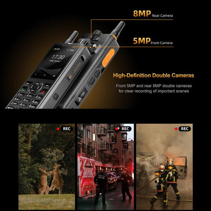 UNIWA F41 Rugged Phone, 1GB+8GB, 2.4 inch MediaTek MT6739,  4600mAh Battery, 21 Keys, Network: 4G