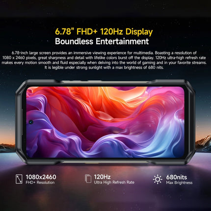 Ulefone Armor 27 Pro Rugged Phone, 12GB+256GB, Night Vision, 10600mAh, 6.78 inch Android 14 MediaTek Dimensity 6300 Octa Core, Network: 5G, NFC, Armor 27 Pro
