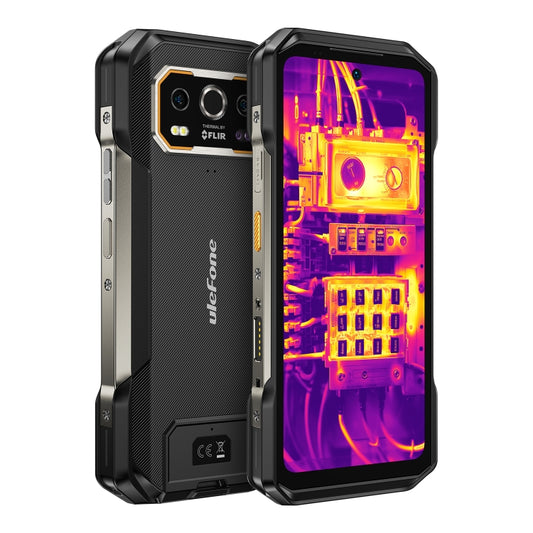 Ulefone Armor 27T Pro Rugged Phone, Thermal Imaging, 12GB+256GB, Night Vision, 10600mAh, 6.78 inch Android 14 MediaTek Dimensity 6300 Octa Core, Network: 5G, NFC, Armor 27T Pro