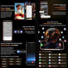 Blackview BL7000 Rugged Phone, 8GB+256GB, 6.78 inch Android 15 MediaTek Dimensity 6300 Octa Core, Network: 5G, NFC, OTG