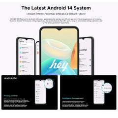 DOOGEE N55 Plus, 8GB+128GB, 6.56 inch Android 14 Spreadtrum T606 Octa Core, Network: 4G, OTG