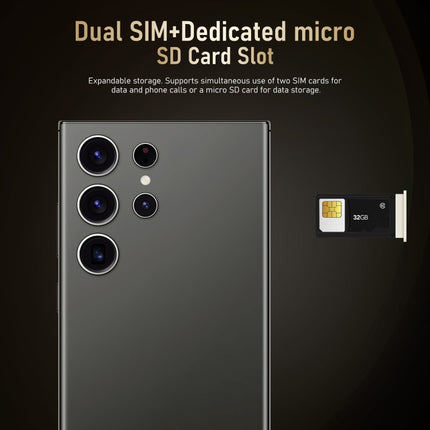 S24 Ultra / M106, 3GB+64GB, Face ID Identification, 6.75 inch Android 8.1 MTK6753 Octa Core, Network: 4G, Dual SIM