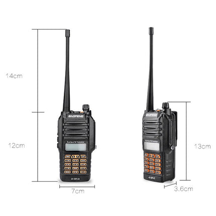 BaoFeng BF-UV9R Plus 10W Waterproof Dual Band Radio Handheld Antenna Walkie Talkie, EU Plug, BF-UV9Rplus EU Plug