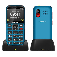 2.31 inch, UNISOC TIGER T117, 1800mAh Battery, 21 Keys, Support BT, FM, MP3, MP4, SOS, Torch, Network: 4G, with Docking Base